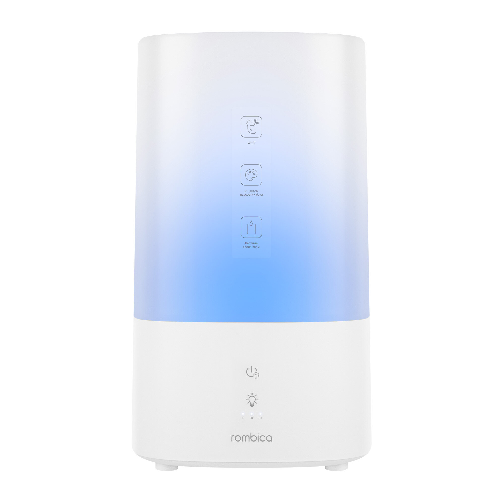 Умный увлажнитель Rombica Smart Glow HUM-037 белый