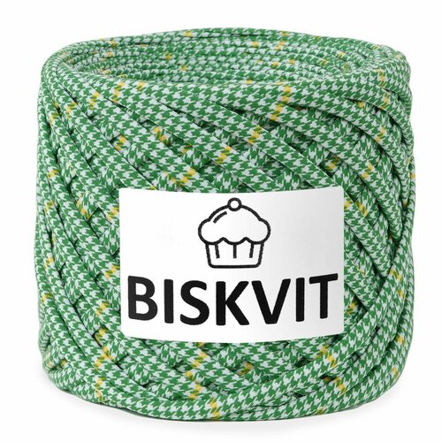 Трикотажная пряжа Biskvit (Бисквит) цветTiffany home, 330гр. 100м. (100% хлопок), 1 моток. трикотажная пряжа biskvit бисквит цвет zara home зара хом 330гр 100м 100% хлопок 1 моток