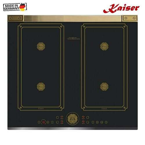 Индукционная варочная панель 59х52 см Kaiser Art Dco KCT 6745 FI AD черная 9229900₽