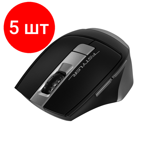 Комплект 5 штук Мышь компьютерная A4Tech Fstyler FB35S серыйчерный 2000dpiWLS BTRadio 1188400₽