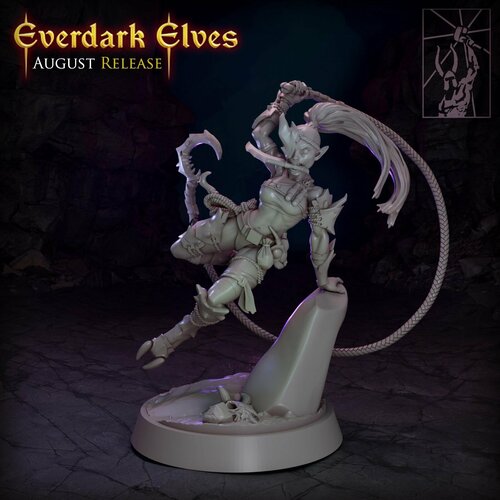 Warhammer Dark Elve Assassin/Темный эльф-убийца