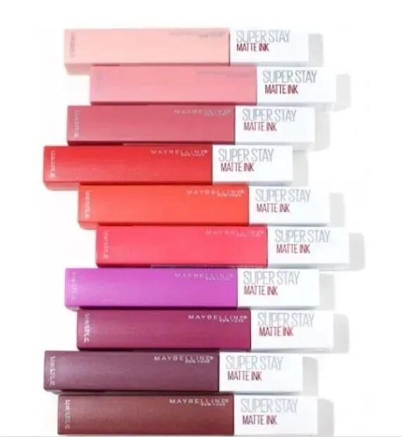 Суперстойкая жидкая помада для губ Maybelline New York Super Stay Matte Ink матовая оттенок 10 Мечтатель 5мл - фото №11