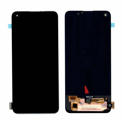 Дисплей для Realme 8, Realme 8 Pro (OLED) черный new original for samsung galaxy a12 lcd sm a12f sm a12f dsn lcd display touch screen digitizer assembly replace for samsung