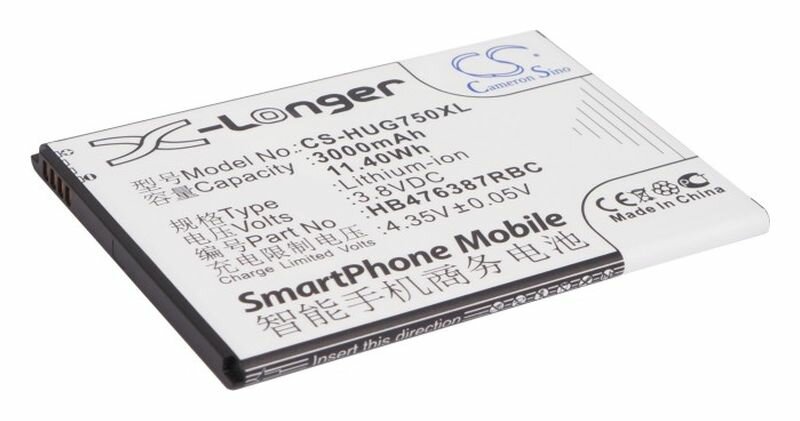 Аккумулятор CameronSino CS-HUG750XL для Huawei Ascend G750 для Honor 3X B199