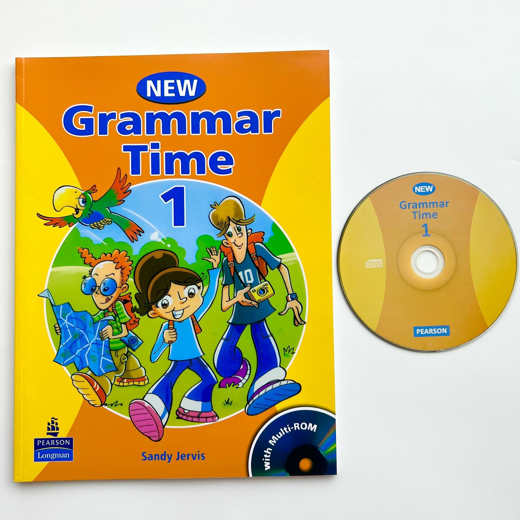 New Grammar Time 1. полный комплект: Учебник + CD/DVD, пособие по грамматике английского языка