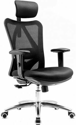 Эргономичный офисный стул с регулировкой поясницы Falto Viva BK