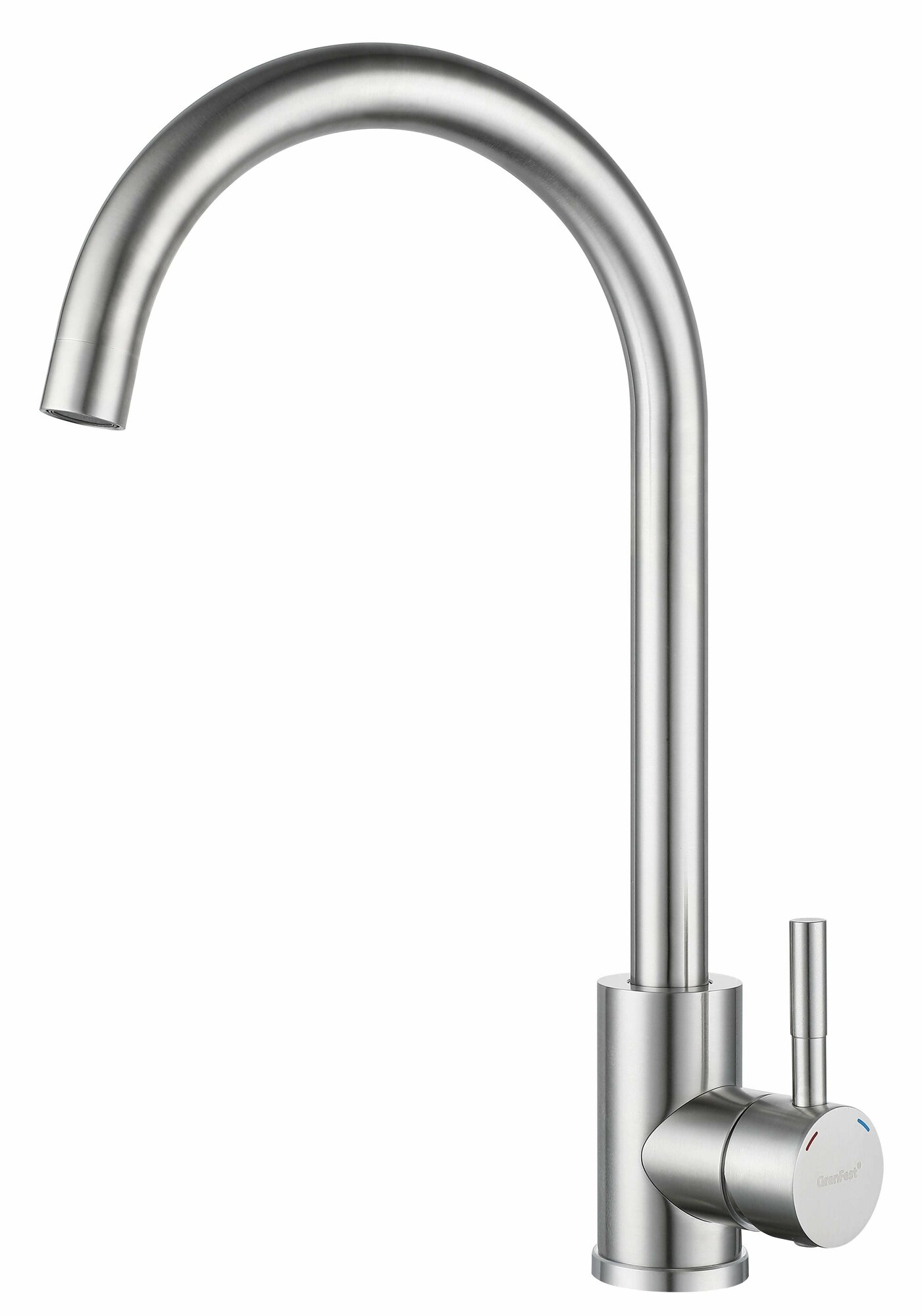 фото Смеситель для кухни GranFest Z-5410 нержавеюшая сталь