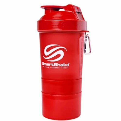 Красный SmartShake Шейкер Neon V2 600 мл (SmartShake)_