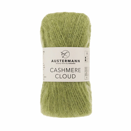 Пряжа Cashmere Cloud 46% шерсть 34% хлопок 20% кашемир 180 м 25 г Austermann 90349-0010