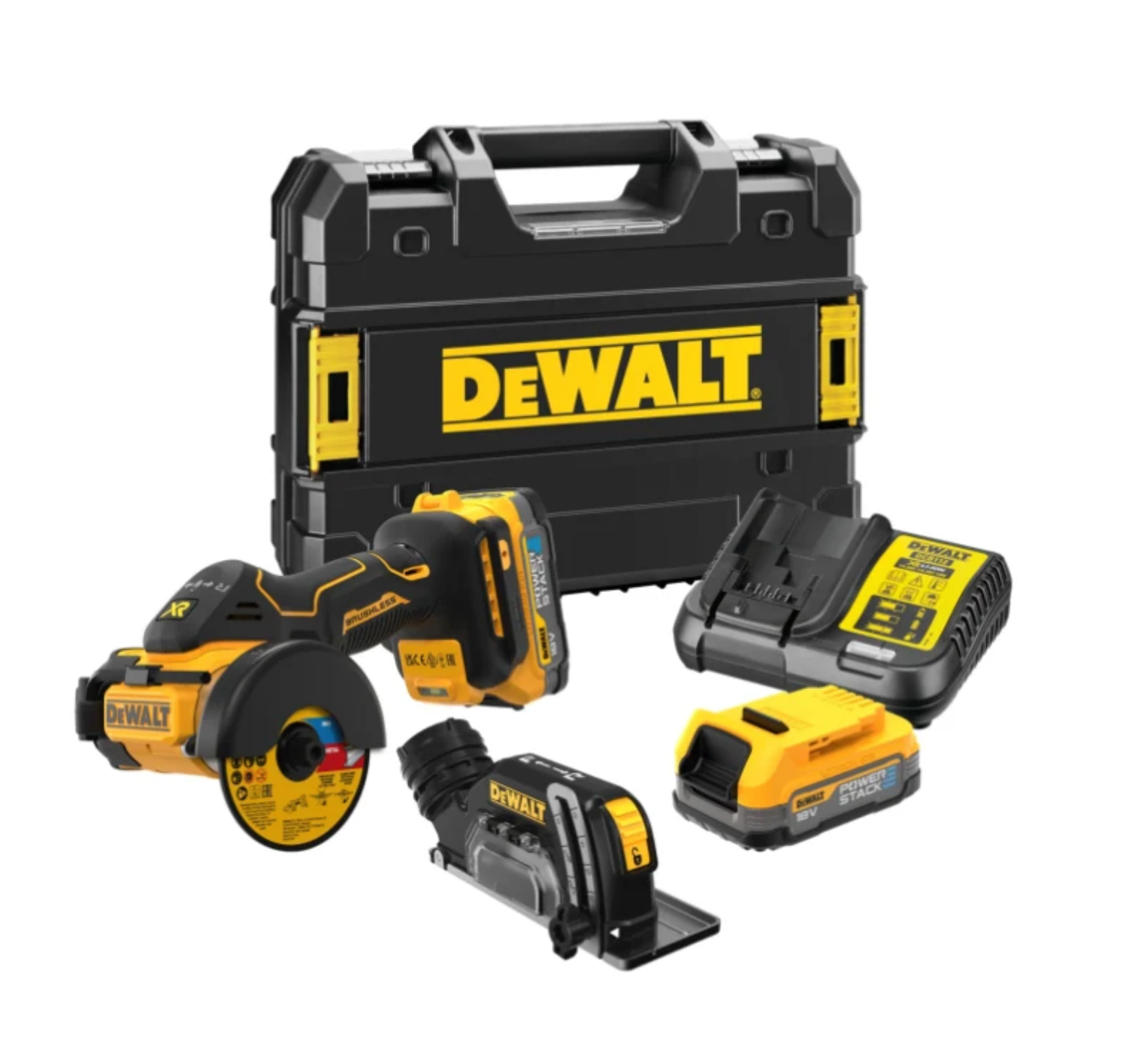 Аккумуляторная дисковая пила DeWALT DCS438E2T