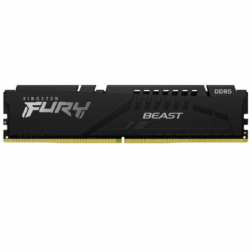 Оперативная память Kingston DDR5 DIMM 16GB 6000МHz FURY Beast Black XMP KF560C40BB-16 870000₽