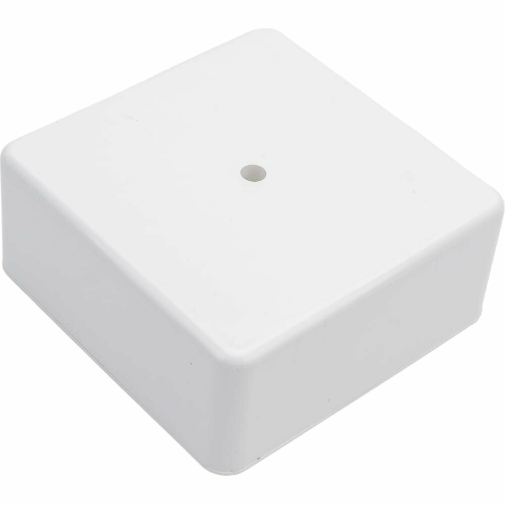 Распределительная коробка GREENEL с клеммной колодкой 100х100х44мм БЕЛАЯ GE41222-01