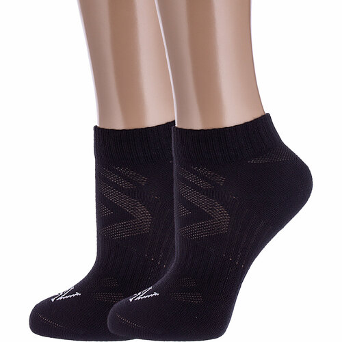 фото Носки борисоглебский трикотаж 2 пары, размер 18-20, черный