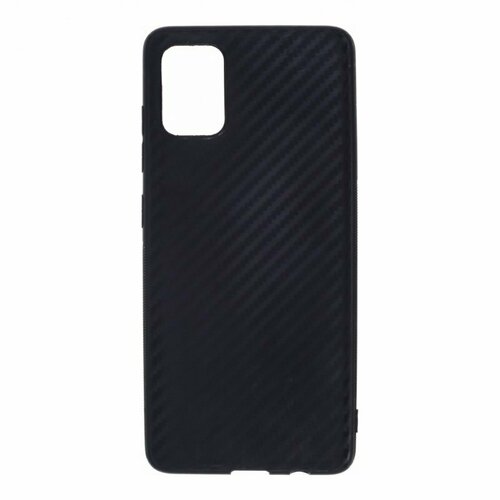 чехол накладка krutoff soft case женский день цветочная композиция для samsung galaxy a51 a515 черный Силиконовый чехол Activ SC263 для Samsung A515 Galaxy A51, черный