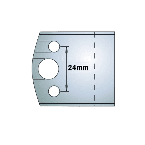 Нож СМТ 40х4 SP (комплект 2 шт) 690.015