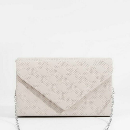 фото Сумка клатч сима-ленд, бежевый