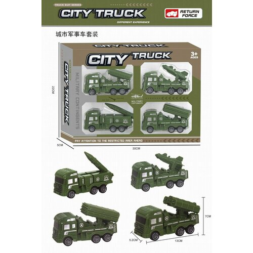Набор машинок военная спецтехника набор машинок металлических военная спецтехника 4 шт в упаковке yida toys r 2389759