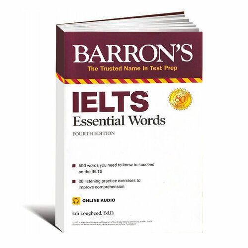 Barron's IELTS Essential Words. Комплект: Учебник + CD/DVD (4th edition) A5