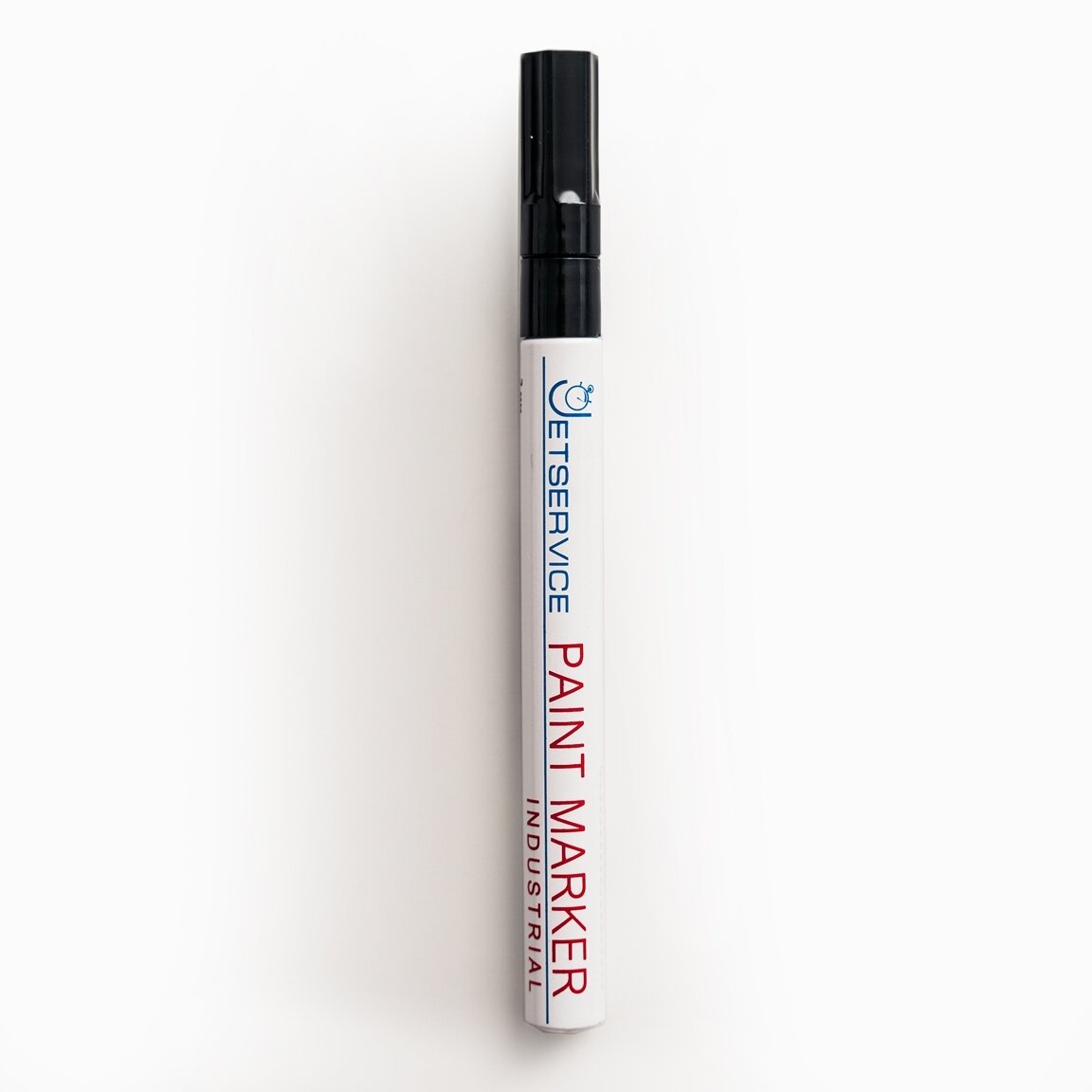 Маркер краска JetService  JSPM 01 01 slim  толщена линии 1 5 3мм  черный