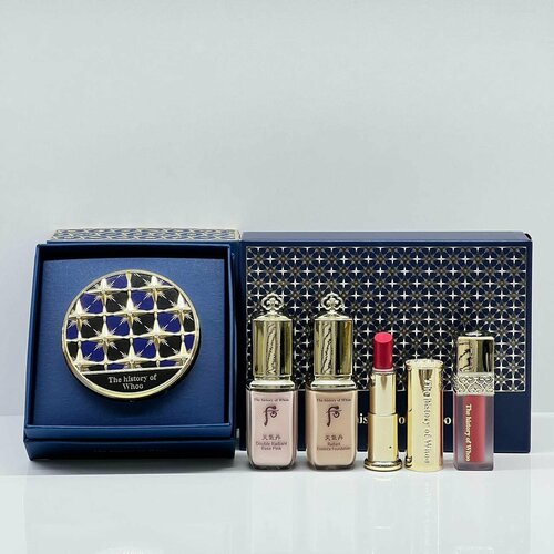 Набор декоративной косметики THE HISTORY OF WHOO ROYAL PACT SET ТОН 02 whoo gongjinhyang seol осветляющий гель пилинг 100 мл