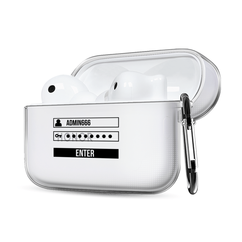 Чехол для наушников Honor Earbuds 2 Lite/2 SE "Login" — фото 1