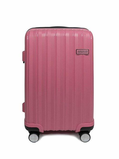 Чемодан American Tourister 1253125, 44 л, размер S, розовый