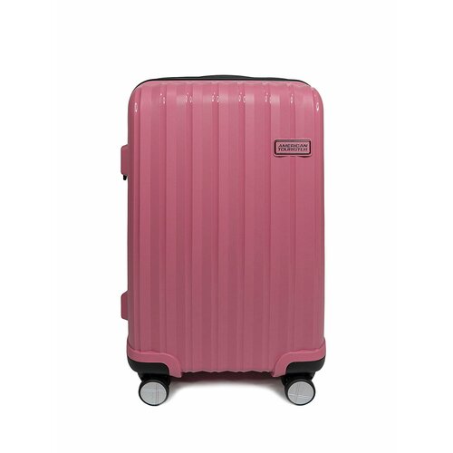 фото Чемодан american tourister 1253125, 44 л, размер s, розовый