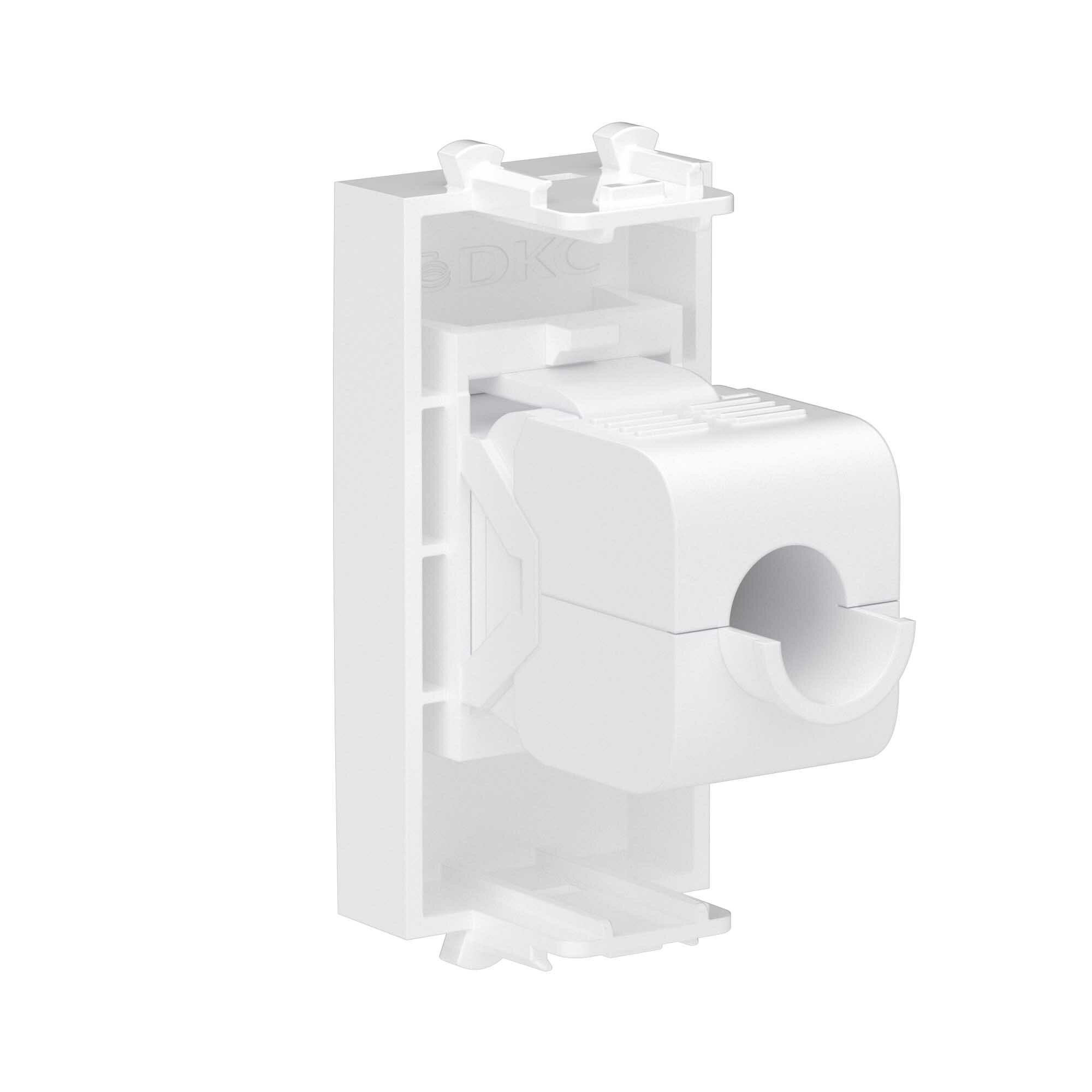Компьютерная розетка встраиваемая DKC Avanti RJ45 UTP cat 5e цвет белое облако - фото №10