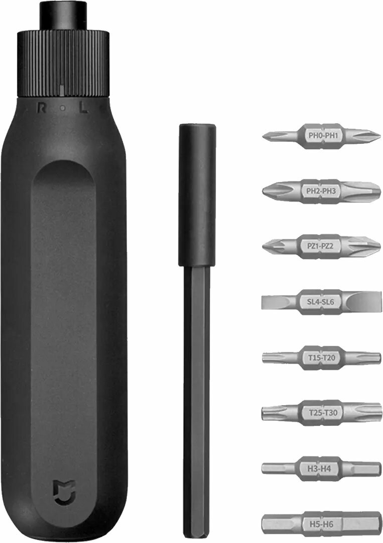 Отвертка реверсивная с набором бит Xiaomi Mi 16-in-1 Ratchet Screwdriver, 16 предметов