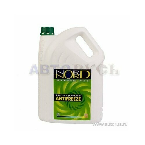 Антифриз nord high quality antifreeze готовый -40c зеленый 5 кг ng 20362