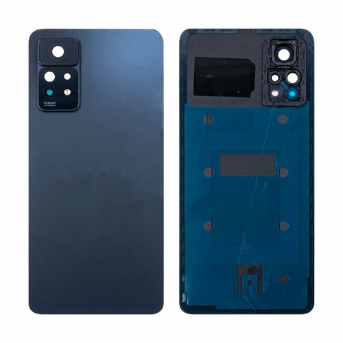 силиконовый чехол df для xiaomi redmi note 11 pro 11 pro 5g xicase 62 зеленый Задняя крышка - Xiaomi Redmi Note 11 Pro 4G/5G (2201116TG/2201116SG), цвет черный, 1 шт