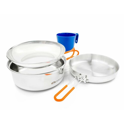 фото Набор посуды gsi glacier stainless 1 person mess kit gsi outdoors