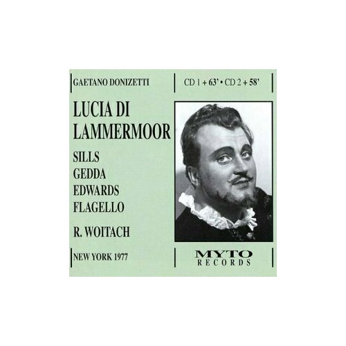 AUDIO CD Donizetti: Lucia Di Lammermoor. 2 CD donizetti famous love duets