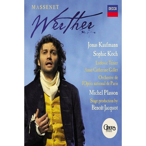 Blu-ray Jules Massenet (1842-1912) - Werther (1 BR) massenet werther jonas kaufmann 2 dvd