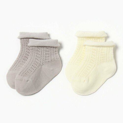 фото Носки крошка я размер 1-2 года, желтый, серый