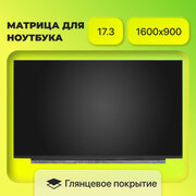 Матрица (экран) N173FGE-E23, LP173WD1(TP)(E1), N173FGE-E13, B173RTN01.1, разрешение 1600x900, разъем 30 EDP, Глянцевая