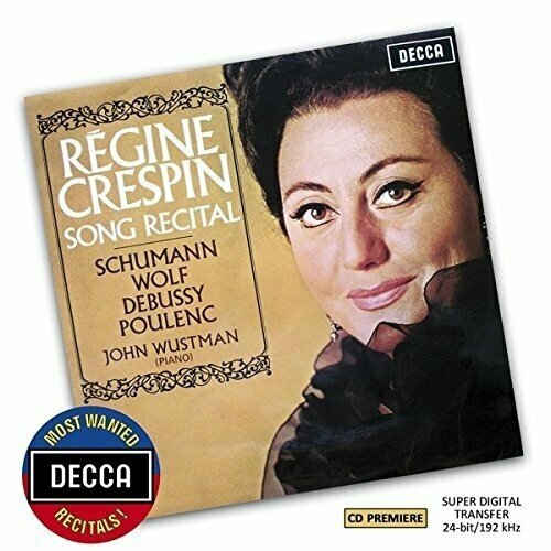 AUDIO CD Regine Crespin Song Recital. 1 CD pogorelich recital