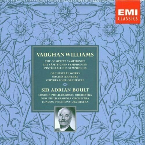 AUDIO CD Vaughan Williams: The Complete Symphonies / Orchestral Works. Boult bingham vaughan williams mass