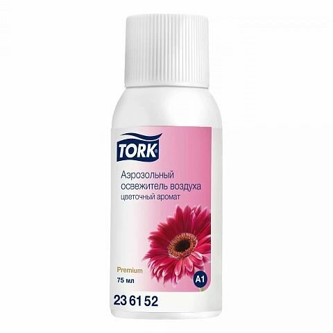 Сменный баллон 75 мл, TORK (Система А1) Premium, цветочный, 236152