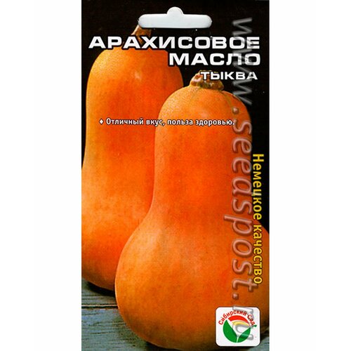 Тыква Арахисовое масло (3шт) Сибирский сад