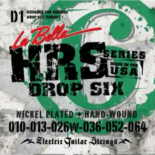 Струны La Bella для электрогитары 010-064 (HRS-D1)