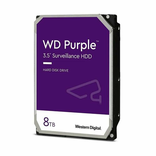 8 ТБ Внутренний жесткий диск Western Digital Purple (WD84PURZ) жесткий диск western digital wd84purz 8 tb