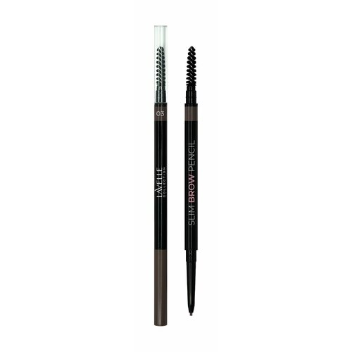 LAVELLE COLLECTION Карандаш для бровей автоматический Slim Brow Pencil, 03 темно-коричневый