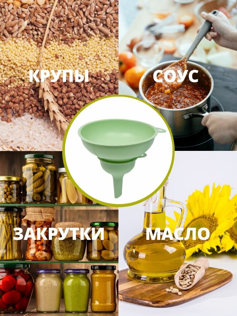 Воронка комбинированная, мятный — фото 4