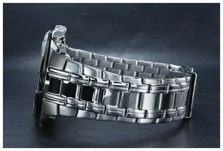 Наручные часы CASIO, черный, серебряный — фото 1