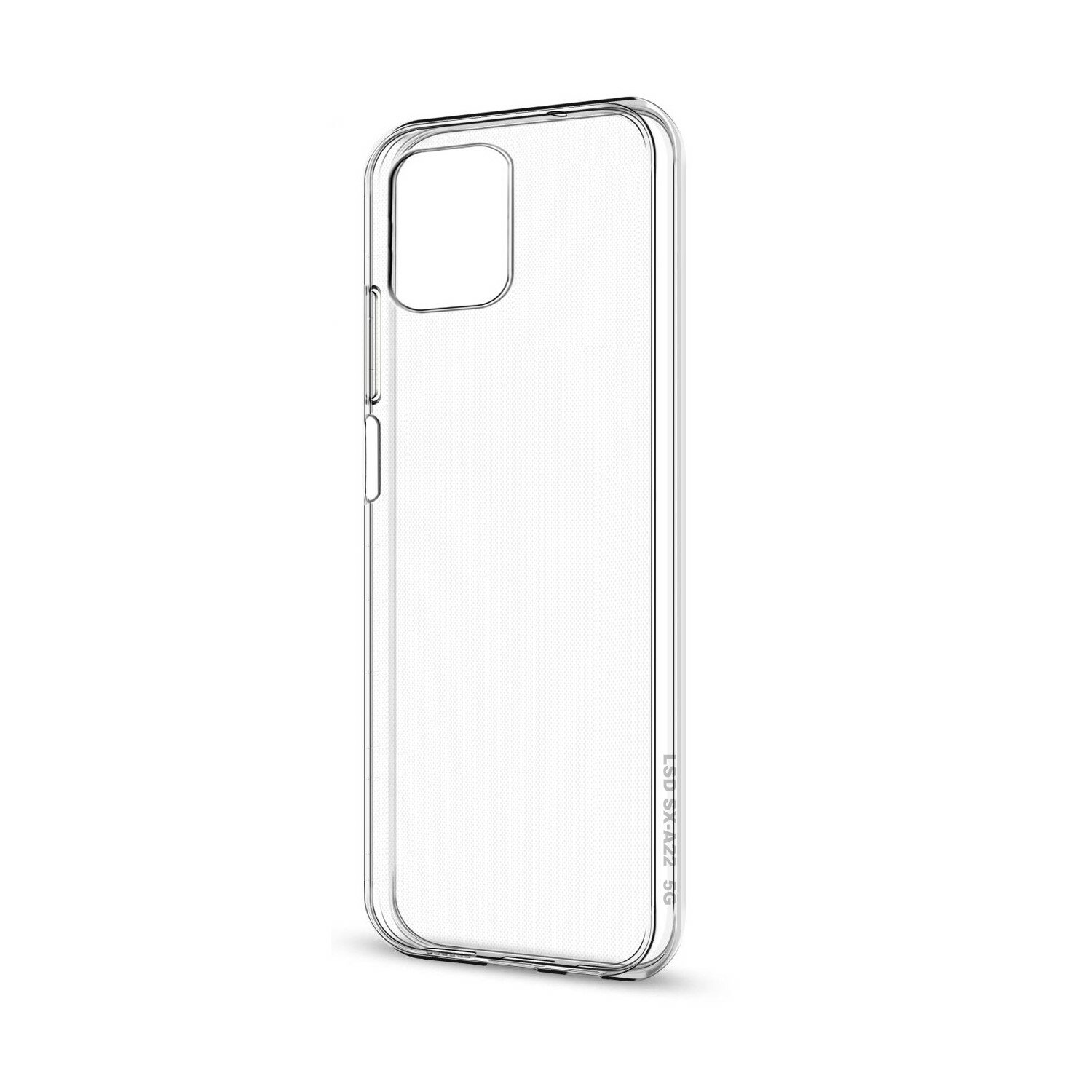 Силиконовый супертонкий чехол для телефона Samsung Galaxy A22s 5G A22 5G / прозрачный