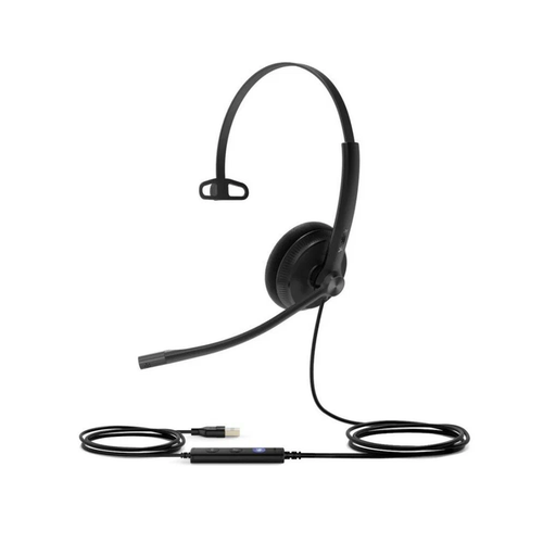 Гарнитура Yealink UH34 Lite Mono UC с микрофоном USB черный 336900₽