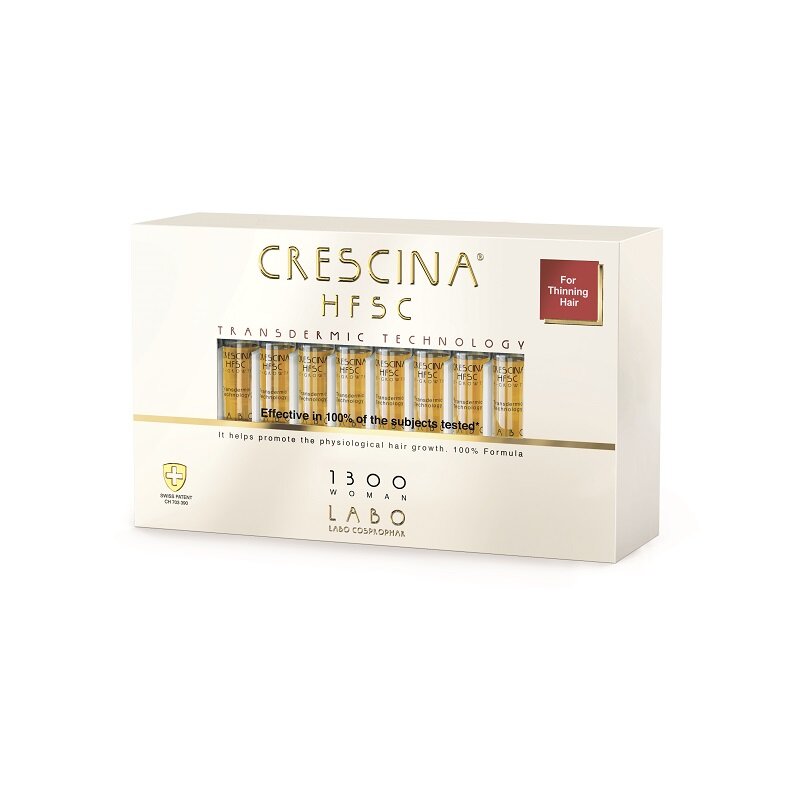 Crescina 1300 Лосьон для возобновления роста волос у женщин Re-Growth HFSC, №20 (Crescina, ) - фото №3