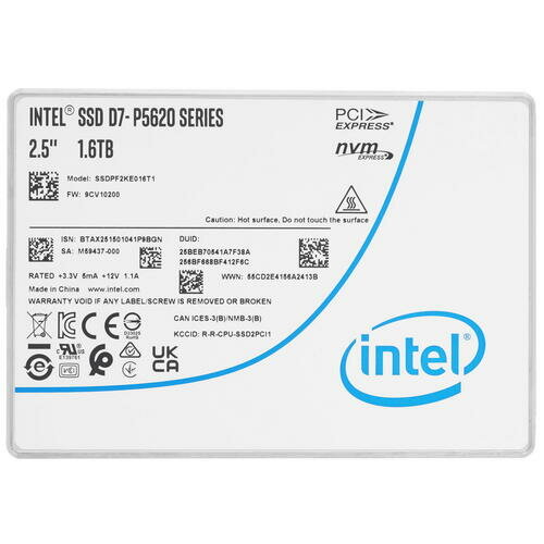 Твердотельный накопитель Intel SSDPF2KE016T1N1 - фото №3