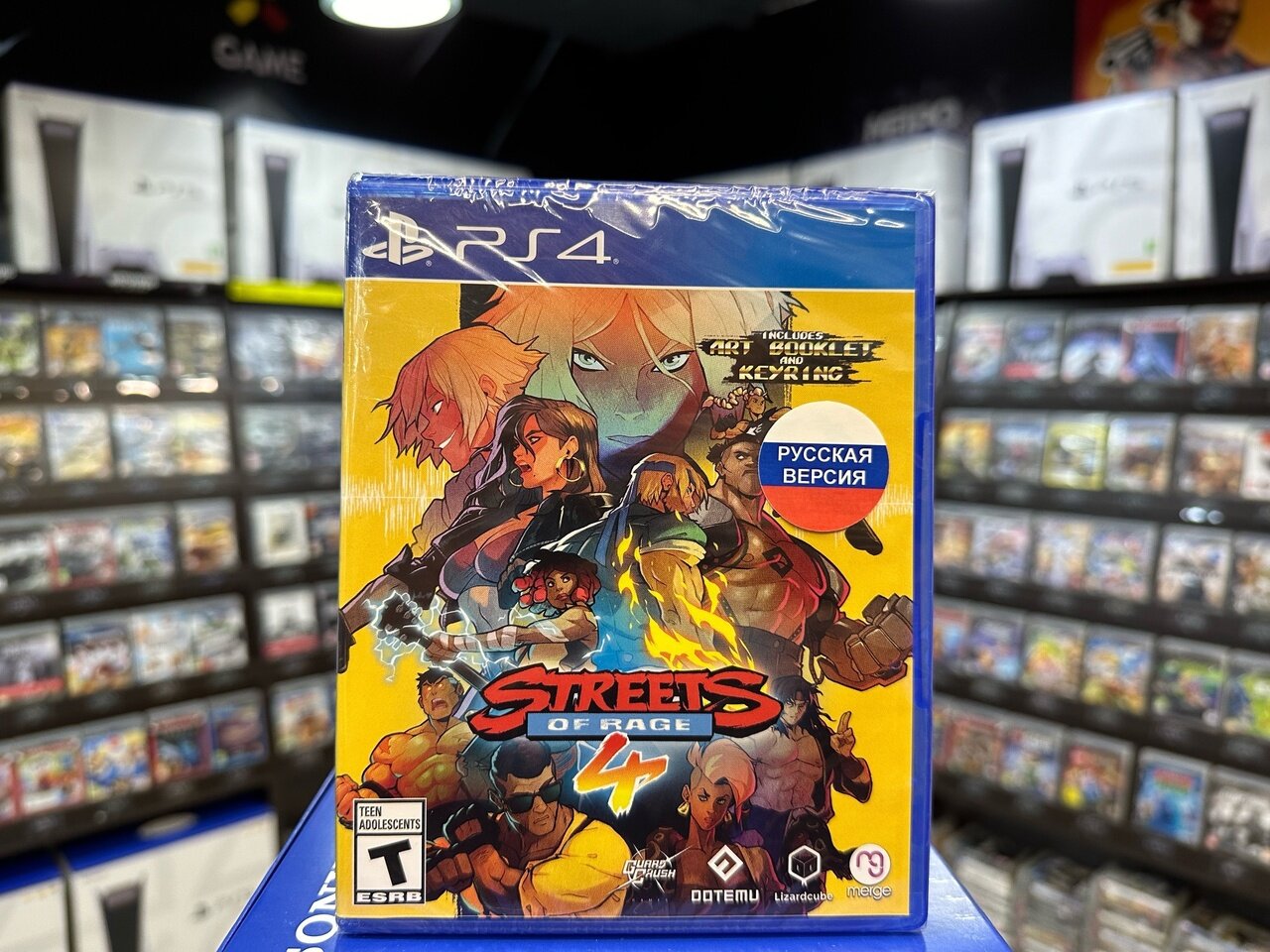 Игра для PlayStation 4 Streets of Rage 4  русские субтитры